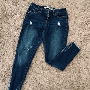 Primark distressed skinny jeans